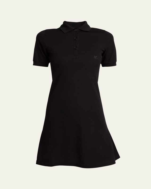 Polo Pique Mini Dress